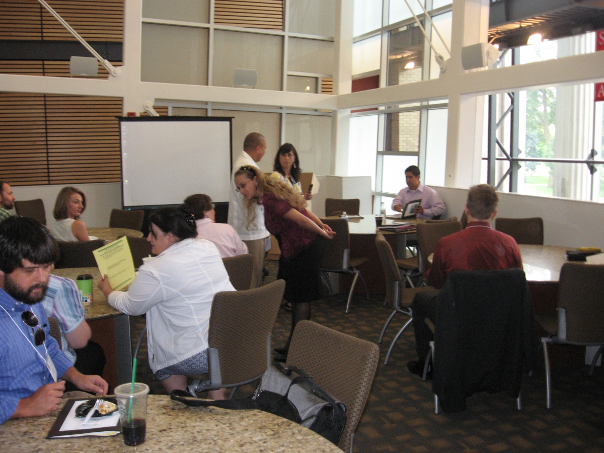 During the breakout sessions