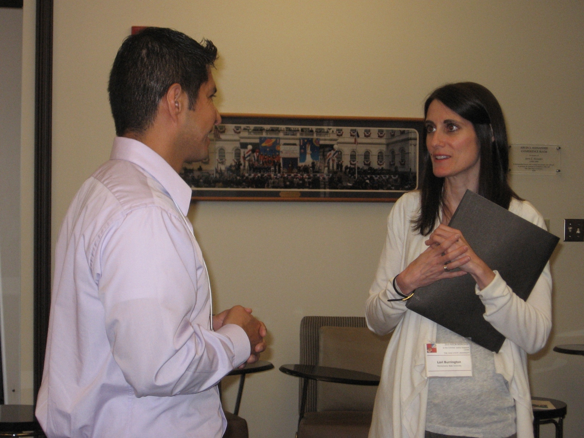Jorge Chavez and Lori Burrington