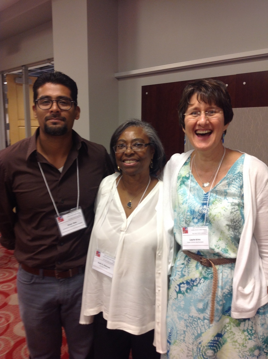 Victor Rios, Ruth Peterson and Laurie Krivo