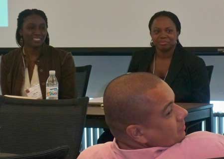 Gales Iles, Schannae Lucas, and Anthony Peguero
