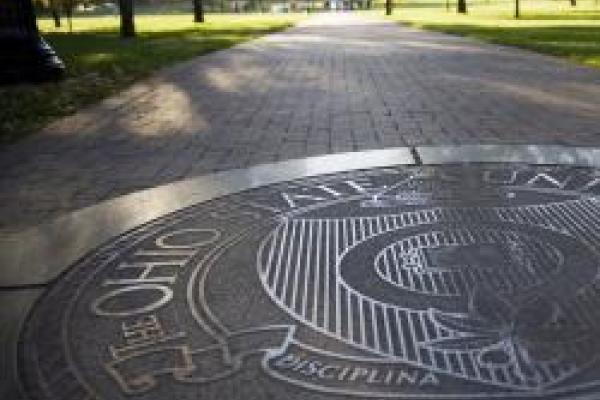 Oho State Seal at the oval
