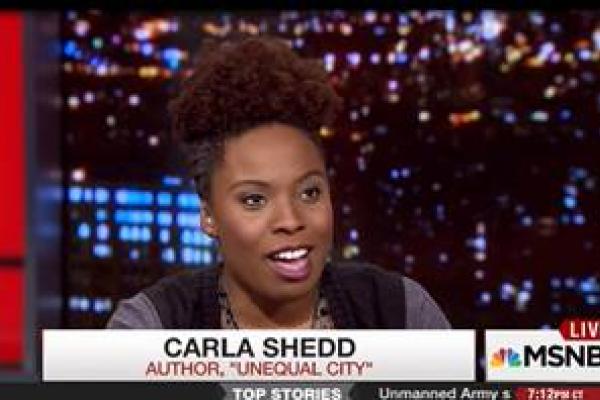 Carla Shedd Recently Featured on the Chris Hayes Show